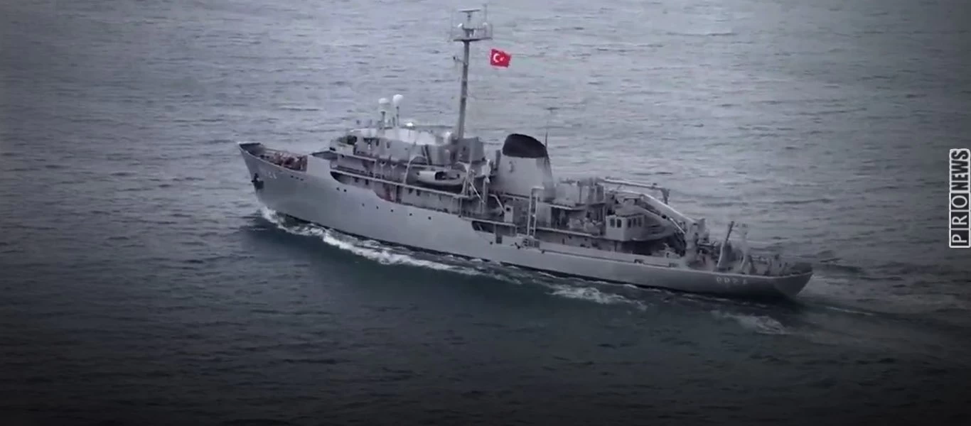 Εξακολουθεί να έχει κλειστό τον πομπό το «Τσεσμέ» - Ξεκίνησαν οι έρευνες στην ελληνική υφαλοκρηπίδα